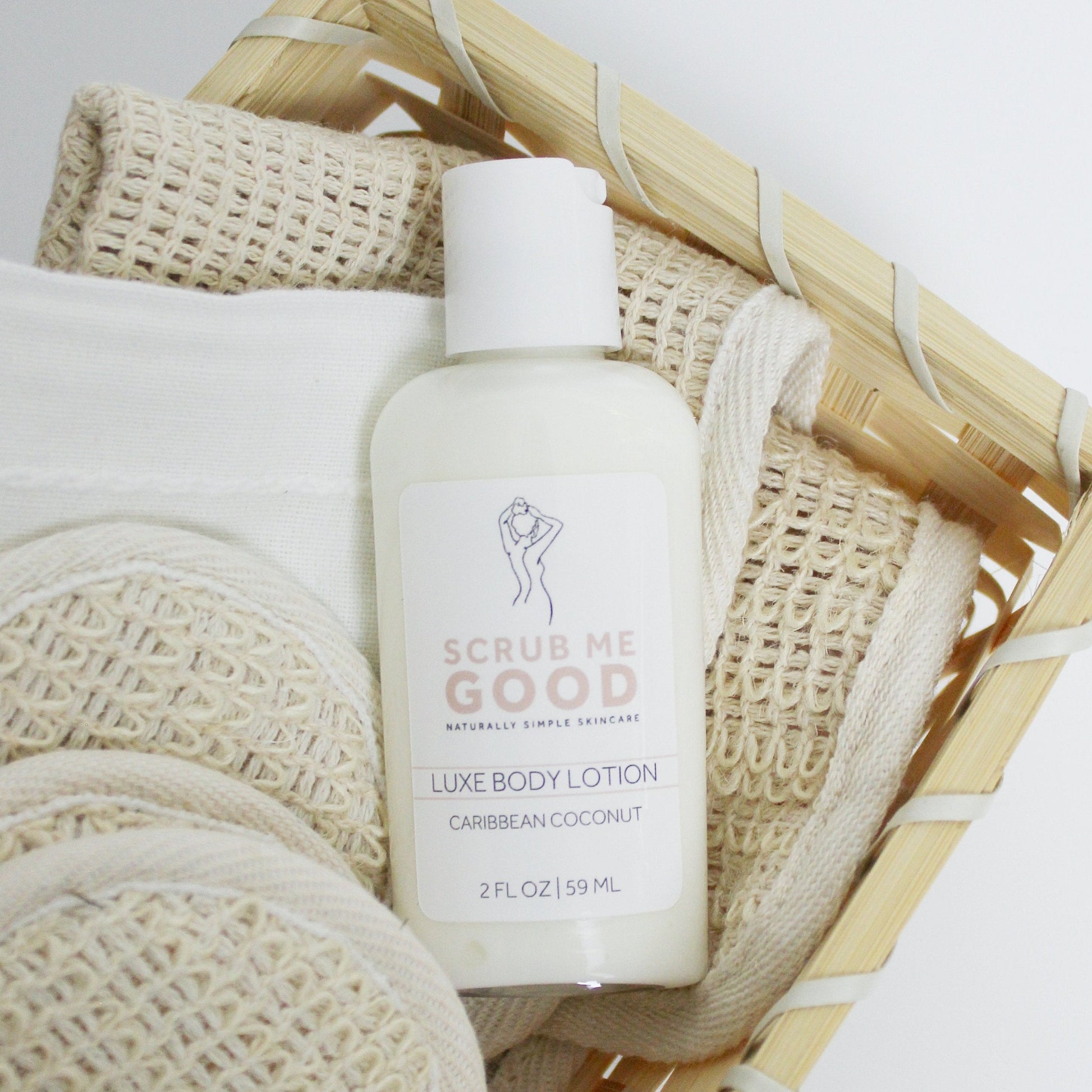 Tropical coconut body moisturizer for soft, smooth skin