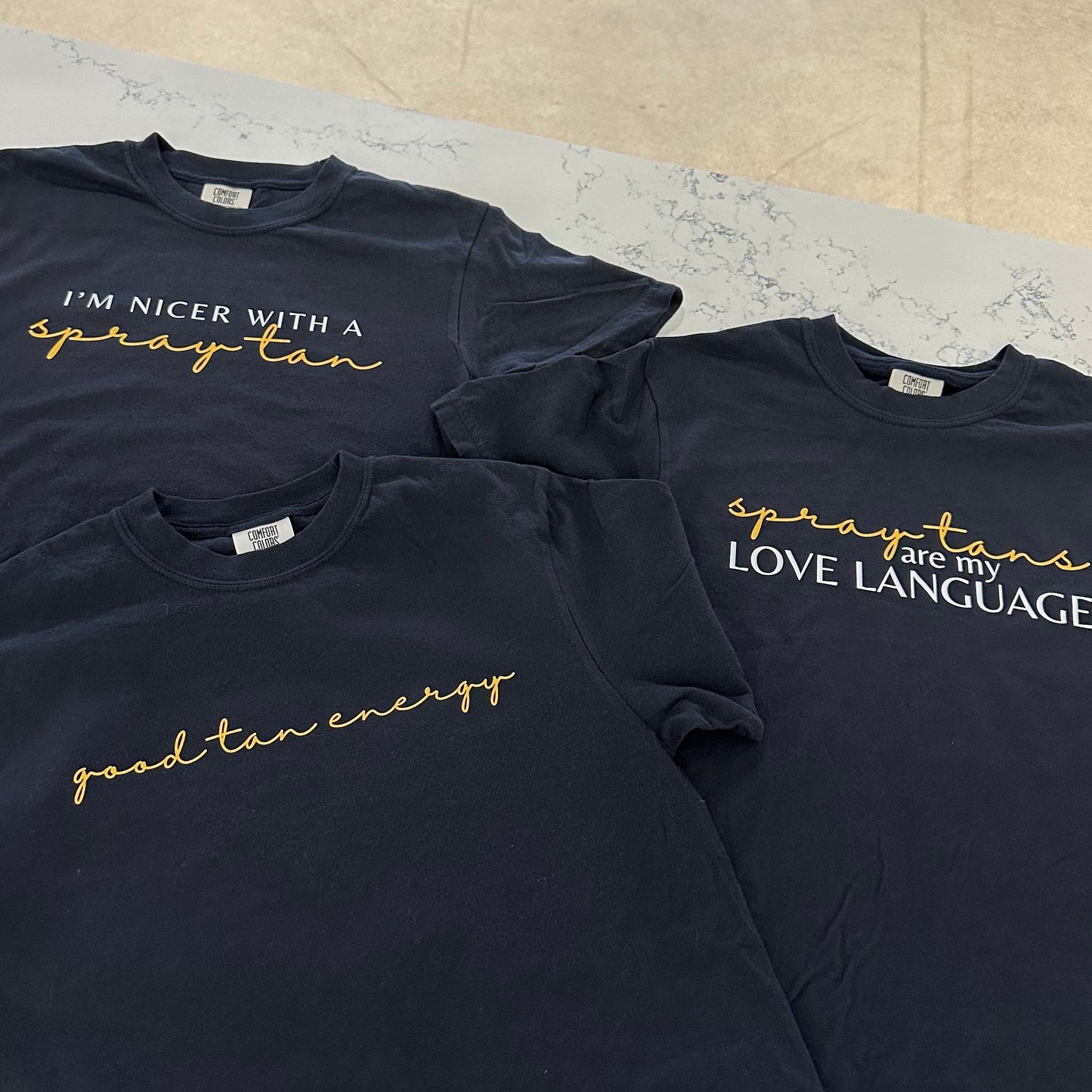 Spray Tans Are My Love Language Graphic Tee