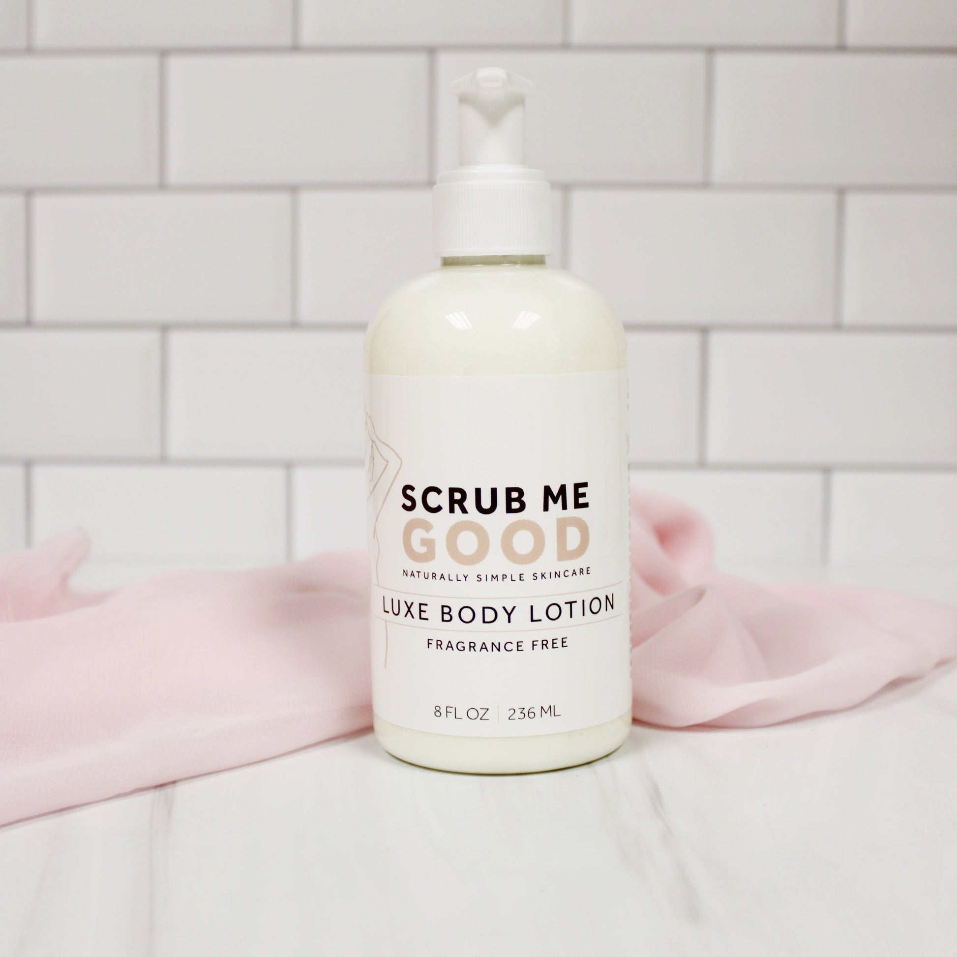 Lightweight, hydrating lotion with no fragrance or essential oils