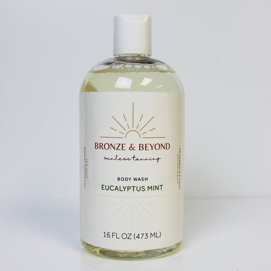 Bronze & Beyond Eucalyptus Mint Body Wash 16 oz