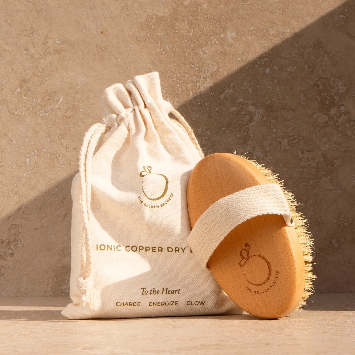 Ionic Copper Dry Brush for Smooth Skin